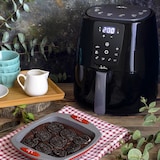 thumbnail of JATA JEFR1225 - Freidora sin aceite de 5 litros con 8 programas de cocinado. Control digital. Cestillo antiadherente y apto para lavavajillas. 1300 W