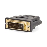thumbnail of Nedis HDMI -Adapter - HDMI Ausgang - DVI-D 24+1-Pin Stecker - Vergoldet - Gerade - PVC - Anthrazit - 1 Stück - Verpackung mit Sichtfenster