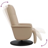 thumbnail of vidaXL Massagesessel mit Fußteil Cappuccino-Braun Kunstleder