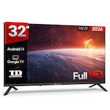 thumbnail of Smart TV 32 pulgadas Full HD Hey Google Official Assistant con control por voz. Televisor Android 14 - TD Systems M32C21FGLE
