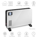 thumbnail of TROTEC Design-Konvektor TCH 2310 E Heizer Heizgerät Wohlfühlwärme Dreistufig 2.300 W