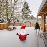 thumbnail of WellHome - Pai Natal 3D com LEDs Branco Quente 63x40x68cm