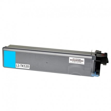 Kyocera TK520 Cyan Cartucho de Toner Generico - Reemplaza 1T02HJCEU0/TK520C
