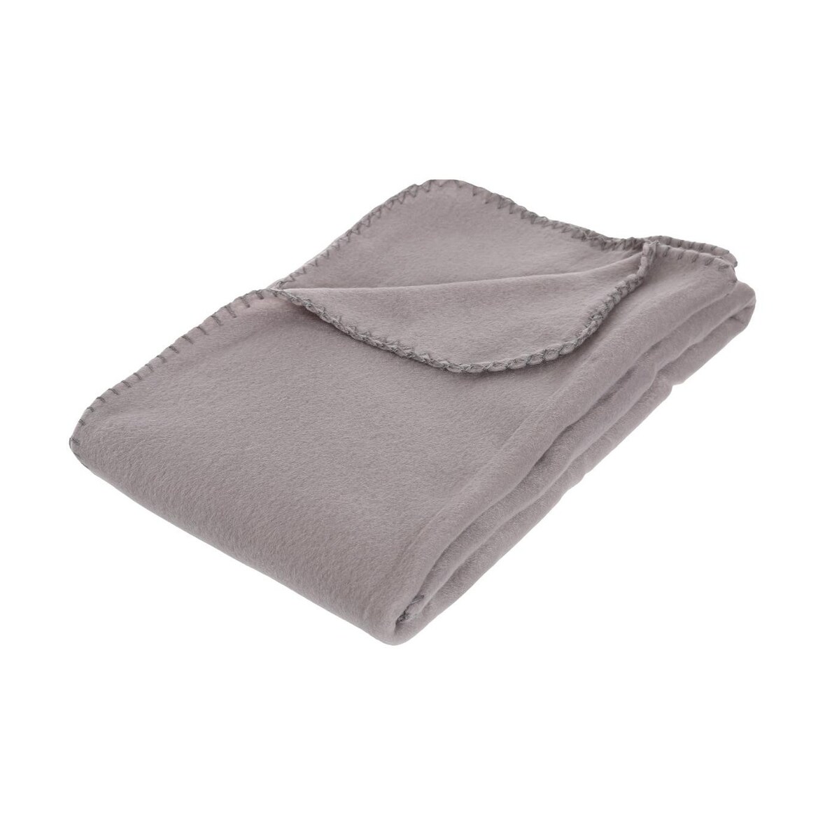 Plaid Polaire Gris 125 x 150 cm