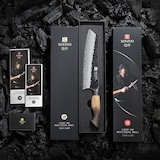 thumbnail of XinZuo - Damascus Koksmes Bunka 21 cm - X06 Mo Series - gemaakt van 67-laags damascus staal