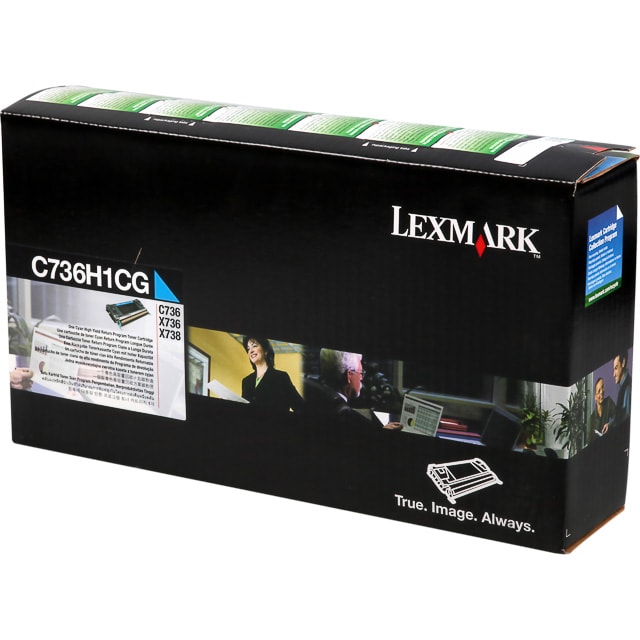Laser/Kopierer LEXMARK C736H1CG LEXMARK C736 TONER CYAN HC