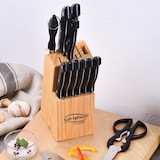 thumbnail of Bergner - Pack Jamonero Masterpro + Juego de Cuchillos de 15 Piezas en Acero Inoxidable