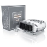 thumbnail of Brandson Heizlüfter 2000W, einstellbares Thermostat, Überhitzungsschutz, Automatische Abschaltung, 3 Leistungsstufen, Weiß/Silber