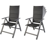 thumbnail of Alu Klappsessel 6-fach verstellbar gepolstert Gartenstuhl Liegestuhl Liegesessel