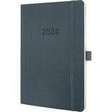thumbnail of Wochenkalender Conceptum 2024,  ca. DINA6, dark grey, Softcover, 1 Woche / 2 Seiten, 176 Seiten