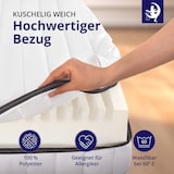 thumbnail of Mister Sandman - Matratze 160x200 H2 H3, Höhe 18cm, 7 Zonen Kaltschaummatratze 160 x 200 mit hochwertigem Doppeltuchbezug, Hergestellt in Deutschland