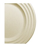 thumbnail of MONOUSO - Zuckerrohr Teller "Premium Wave" Naturfarbe Ø26cm (400 Stück)