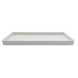 thumbnail of Mc Ristorazione, Vassoio rettangolare, PBT, 16x31x2 cm., Bianco