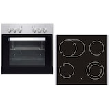thumbnail of PKM Einbauherdset KH-BIC7-2KB GK-IX-2 - 7 Funktionen, Ofen, Umluft, Kochfeld