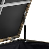 thumbnail of tectake Caja portaobjetos Kuusamo, de ratán, con estructura de aluminio y ruedas  Natural/Gris Oscuro