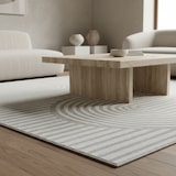thumbnail of Teppich Outdoor Boho Wetterfest Waschbar Strapazierfähig Balkon Terrasse Küche OEKO-TEX Läufer Grau 80x250 cm – VENTOUX von Kadima Design
