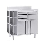 thumbnail of Mueble Cafetero Inox MCAF 1000 Infrico