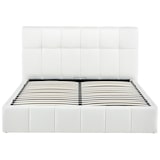 thumbnail of Cama tapizada Ladia Crema/160 cm