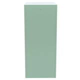 thumbnail of Décoshop26 - Armoire vestiaire métallique casier de rangement 2 portes 90x38x45 cm vert menthe 04_0008947