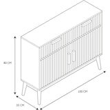 thumbnail of Buffet en bois 2 portes Klaus The Home Deco Factory