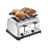 thumbnail of Roestvrijstalen broodrooster met 4 sneden, geborstelde afwerking, 1480 W, 220 V - MONO