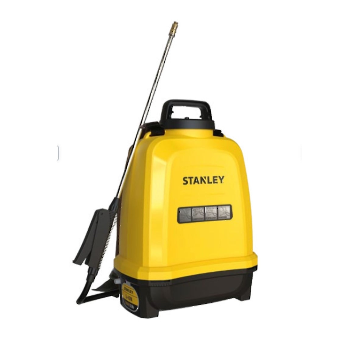 5L elektrische sproeier, 3,7V / 2,6Ah lithiumbatterij tuinplantensproeier + STANLEY telescopische lans