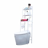 thumbnail of DASCK Rek Boven Toilet WC 3 Planken | 47 x 25 x 155 cm | Wit