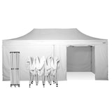 thumbnail of RAY BOT Gazebo pieghevole 3x6 bianco professionale con laterali PVC 350g