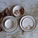 thumbnail of Ogo Living - Lot 6 assiettes plates boral 27.5cm en grès beige clair