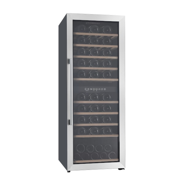 PKM Weintemperierschrank WKS72-2, 193 Liter Nutzinhalt, automatisches Abtauverfahren