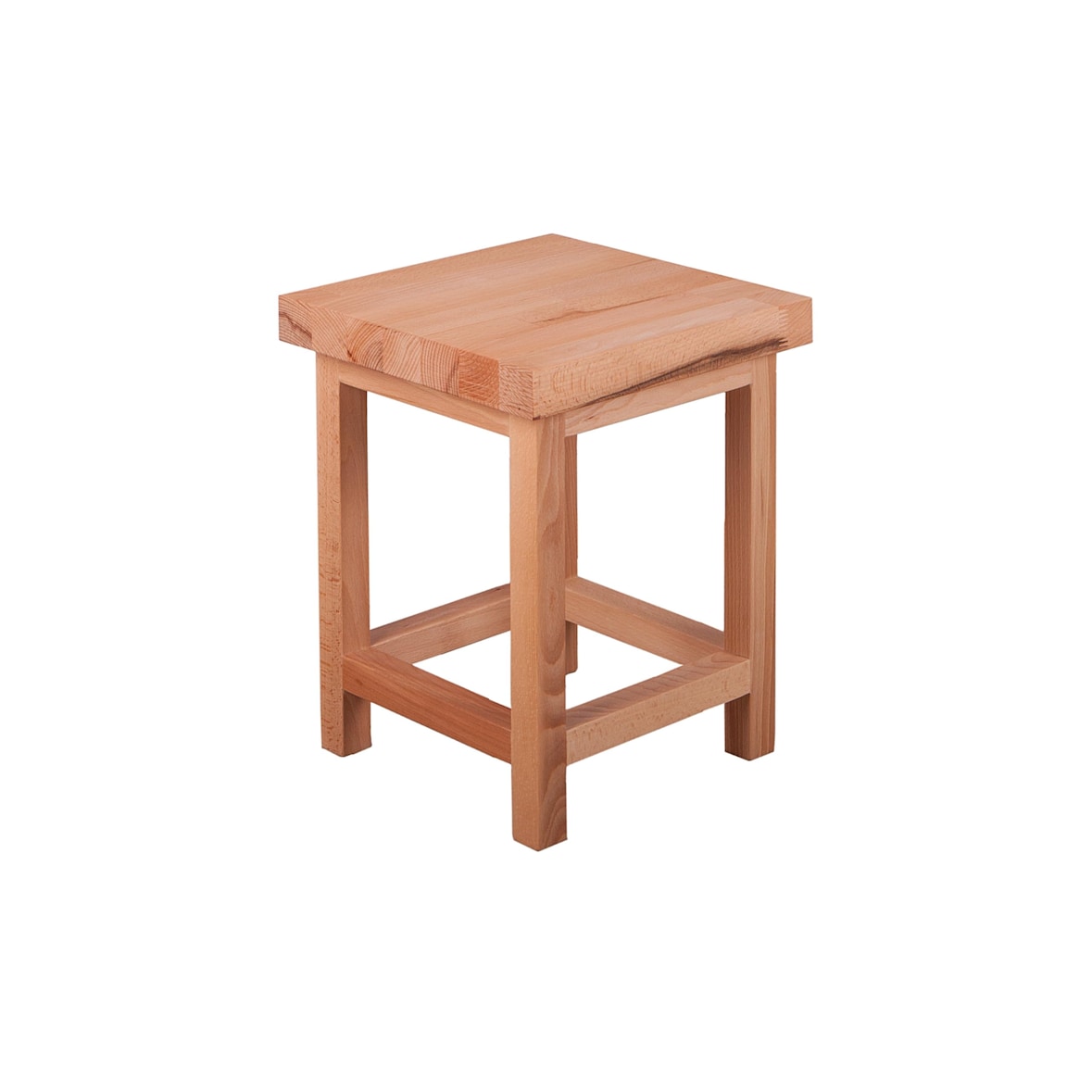 Blumenständer SIRI Platte 4cm Buche 30x30x40cm Pflanzenständer Pflanzenregal Pflanzenhocker