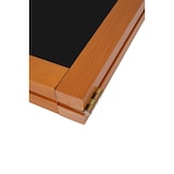 thumbnail of METRO PROFESSIONAL Panneau de trottoir, bois de pin/métal, 55 x 56 x 82 cm, teck