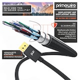 thumbnail of Primewire 8K Premium DisplayPort 1.4 Kabel - DP 1.4 - 7680x4320 @ 60 Hz - 1m