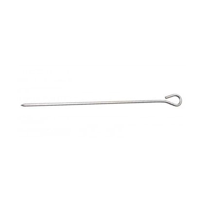 Pincho de acero inoxidable 20cm blanco