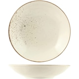 thumbnail of H&H Confezione 6 Piatti Fondo Reactive Ivory Stoneware, Avorio, Cm 22