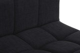 thumbnail of DELUKE® Barhocker MADRID - Schwarz, Stoff, Schwarz | Barhocker mit Lehne Barstuhl Tresenhocker Tresenstuhl Kneipenhocker Kneipenstuhl