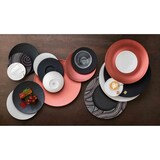 thumbnail of Villeroy & Boch Manufacture Rock Café au Lait Untertasse weiß 17 cm 6er Set