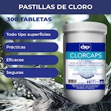 thumbnail of Lejía en Pastillas. Clorcaps Bote de 300 Pastillas limpiadoras efervescentes, blanqueadoras y eliminadora de olores. 1 kg.