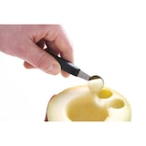 thumbnail of Cuillère melon double, HENDI, ¸ 22-25 mm, Noir, (L)165mm