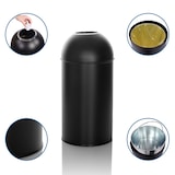 thumbnail of Papelera / cubo de basura CLEAN OR 50L negro hjh OFFICE