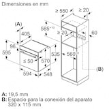 thumbnail of Horno Bosch HBG578ES3 pirolítico multifunción inox