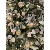 thumbnail of 12 Glaskugeln am Draht 2,5cm Weihnachtskugeln Spiegelbeeren zum Basteln weiß