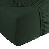 thumbnail of DoubleDry Hoeslaken Jersey 180 x 200 cm - 100% katoen - donker groen