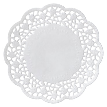 METRO Professional Blondas de papel, Ø 14 cm, redondo, blanco, 250 unidades