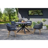 thumbnail of 2er Set Diningsessel Solana Rope - inkl. Kissen - dunkelgrau