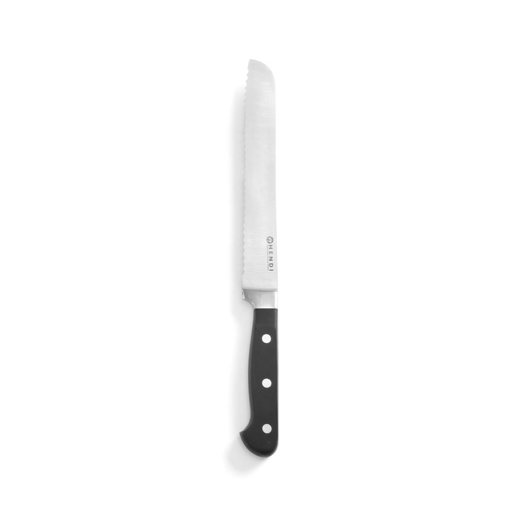 HENDI Broodmes, Kitchen Line, Zwart, (L)335mm