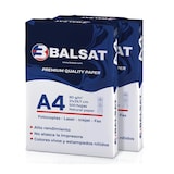thumbnail of BALSAT | Paquete Folios DIN A4 500 hojas/paquete 80 g/m² | Blanco vivo|2 paquetes