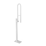 thumbnail of Standklappgriff Bodenmontage 80 cm Stützgriff Bodenstützgriff Weiss