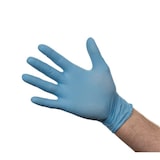 thumbnail of UNICARE Einweg Handschuhe Nitril Ungepudert Small (S) Blau 100 Stück