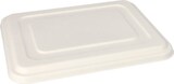 thumbnail of 25 Deckel, Zuckerrohr `pure` 1,4 cm x 22,5 cm x 29 cm weiss